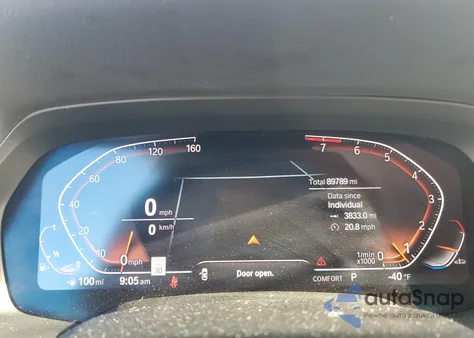 2020 BMW X7 xDrive40I z USA, uszkodzony, nr VIN 5UXCW2C0XL9A01791